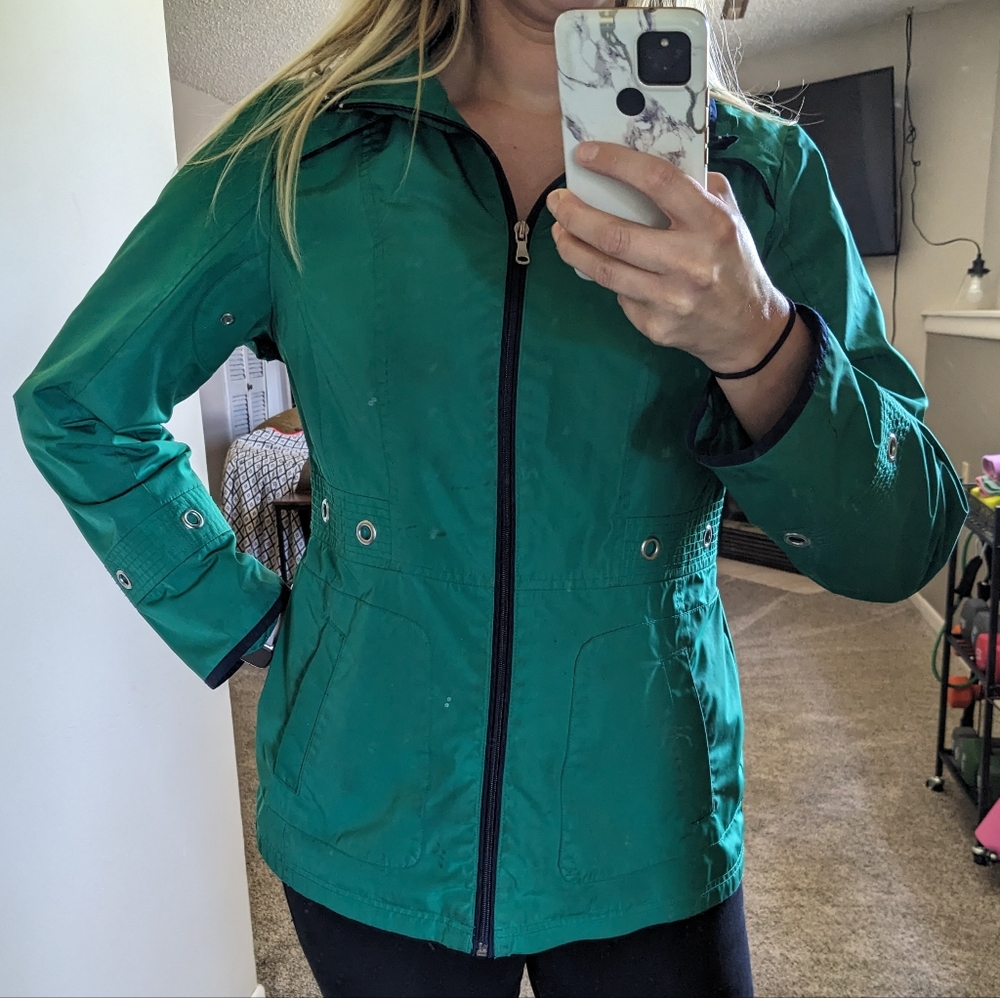 Women's Rain Coat W/ Hood